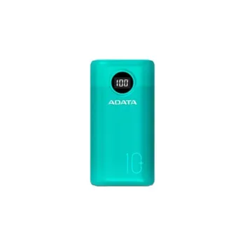 Power Bank ADATA P10000QCD - 10000 mAh - USB - Verde - AP10000QCD-DGT-CGN