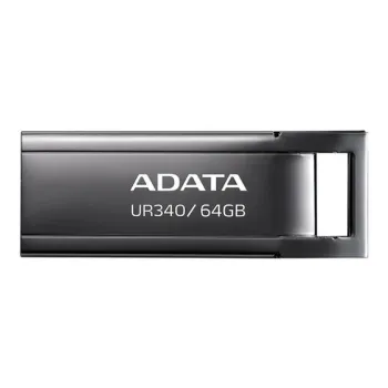 Memoria USB ADATA Royal UR340 - 64GB - USB 3.2 - Negro - AROY-UR340-64GBK