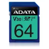 Memoria Sdxc Adata 64Gb Clase 10 Uhs I - ASDX64GUI3V30S-R
