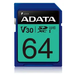 Memoria Sdxc Adata 64Gb Clase 10 Uhs I - ASDX64GUI3V30S-R Memoria Sdxc Adata 64Gb Clase 10 Uhs I - ASDX64GUI3V30S-R