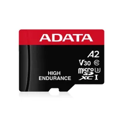 Memoria MicroSDXC ADATA High Endurance - 128GB - Clase 10 - UHS-I - C/Adaptador - AUSDX128GUI3V30SHA2-RA1