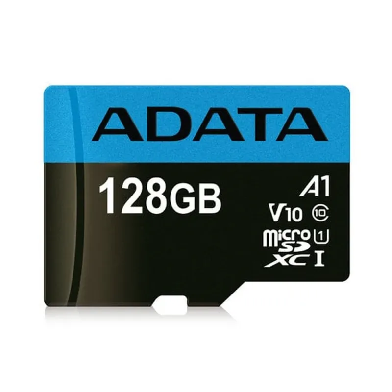 Memoria Flash MicroSDXC ADATA Premier - 128GB - Clase 10 - UHS-I - C/Adaptador - AUSDX128GUICL10A1-RA1