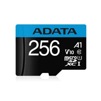 Memoria MicroSDXC ADATA Premier - 256GB - Clase 10 - UHS-I - C/Adaptador - AUSDX256GUICL10A1-RA1