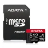 Memoria MicroSDXC ADATA High Endurance - 512GB - UHS-I - C/Adaptador - AUSDX512GUI3V30SHA2-RA1