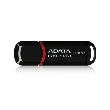 Memoria USB ADATA DashDrive UV150 - 32GB - USB 3.0 - Negro - AUV150-32G-RBK