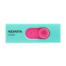 Memoria USB ADATA UV220 - 32GB - USB 2.0 - Turquesa/Rosa - AUV220-32G-RGNPK Memoria USB ADATA UV220 - 32GB - USB 2.0 - Turquesa/Rosa - AUV220-32G-RGNPK