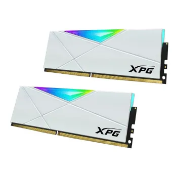 Memoria RAM ADATA XPG SPECTRIX D50 - DDR4 - 32GB (2x16GB) - 3200MHz - UDIMM - Blanco - para PC - AX4U320016G16A-DW50