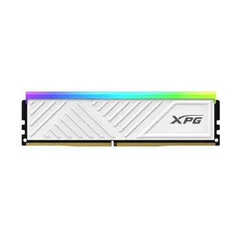 Memoria RAM ADATA XPG Spectrix D35G - DDR4 - 16GB - 3200MHz - U-DIMM - para PC - Blanco - RGB - AX4U320016G16A-SWHD35G
