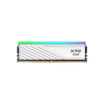 Memoria RAM ADATA XPG LANCER BLADE RGB - DDR5 - 16GB - 6000MHz - UDIMM - Blanco - Para PC - AX5U6000C4816G-SLABRWH