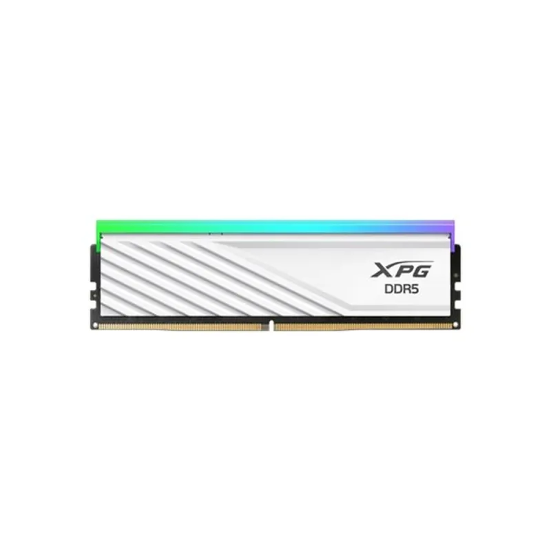 Memoria RAM ADATA XPG LANCER BLADE RGB - DDR5 - 16GB - 6000MHz - UDIMM - Blanco - Para PC - AX5U6000C4816G-SLABRWH