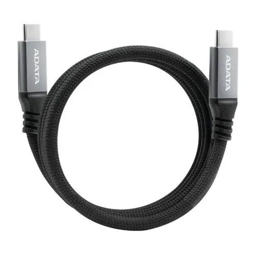 Cable USB-C ADATA CACCU3 - 1m - Magnético - Negro - CACCU3-100W-100AN-BK Cable USB-C ADATA CACCU3 - 1m - Magnético - Negro - CACCU3-100W-100AN-BK