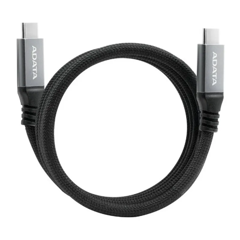 Cable USB-C ADATA CACCU3 - 1m - Magnético - Negro - CACCU3-100W-100AN-BK