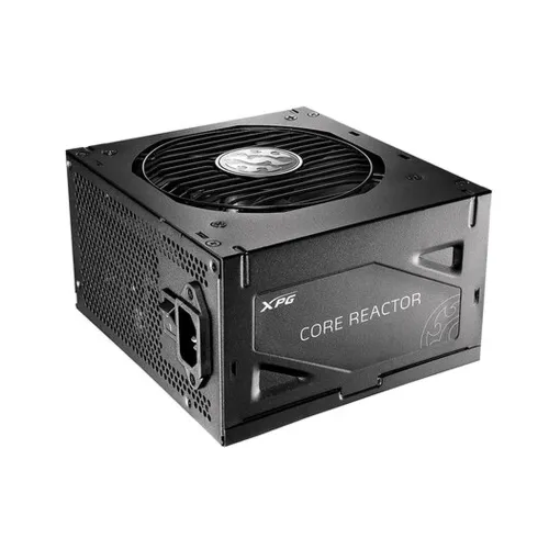 Fuente de Poder ADATA XPG CORE REACTOR - 650W - ATX - 24 Pines - SATA - Molex - PCI-Express - 80 PLUS Gold - COREREACTOR650G-BKCUS