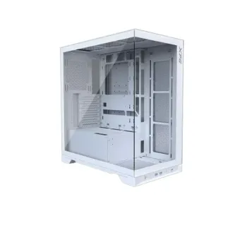 Gabinete Gamer ADATA XPG INVADER X - Media Torre - ATX/Micro ATX/Mini ITX - Panel Lateral - Blanco - INVADERXMT-WHCWW