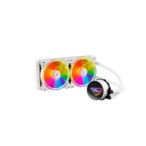 Enfriamiento Líquido ADATA XPG LEVANTE X 240 ARGB - 2x Ventiladores - 2000RPM - Blanco - LEVANTEX240-WHCWW