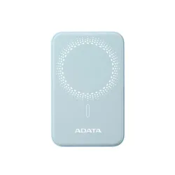 Cargador Inalámbrico ADATA R050 - 5000 mAh - MagSafe - USB-C - Azul - PR050-11LB