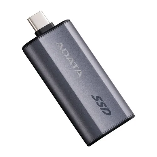 SSD Externo ADATA SC750 - 500GB - USB-C - Color Negro - SC750-500G-CCBK