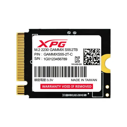 Unidad de Estado Sólido ADATA XPG GAMMIX S55 - M.2 - 2TB - PCI-E 4.0 - SGAMMIXS55-2T-C
