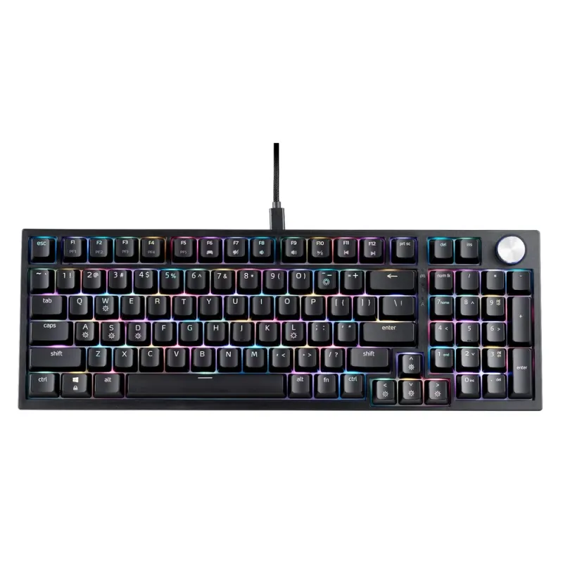 Teclado Gamer ADATA XPG SORCERER RGB Switch Rojo Alámbrico SORCERERRD-BKCES