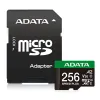 Memoria MicroSDXC ADATA Speed Plus - 256GB - Clase 10 - C/Adaptador - UD256GUI3V30A2SP-RA1