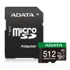 Memoria MicroSDXC ADATA Speed Plus - 512GB - Clase 10 - C/Adaptador - UD512GUI3V30A2SP-RA1