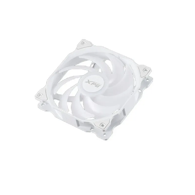 Ventilador ADATA XPG VENTO 120 ARGB PWM - 120mm - 1850 RPM - 4-Pines - Blanco - VENTO120ARGBPWM-WHCWW