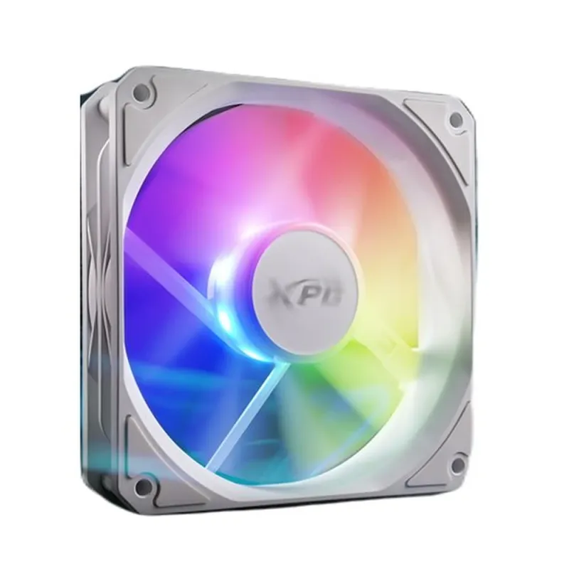 Ventilador ADATA XPG VENTO R 120 ARGB PWM - 120mm - 1600 RPM - 4 Pines - Blanco - VENTOR120ARGBPWM-WHCWW