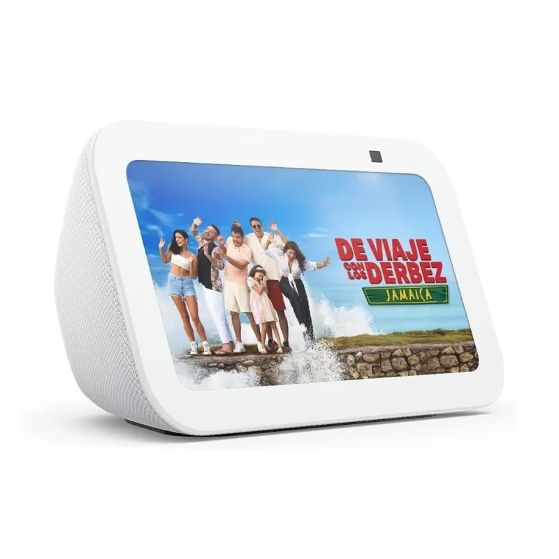 Asistente Inteligente Amazon Echo Show 5 - 3ra Gen - 5.5" - 2 MP - Wi-Fi - Glacier White - B09B2QTGFY