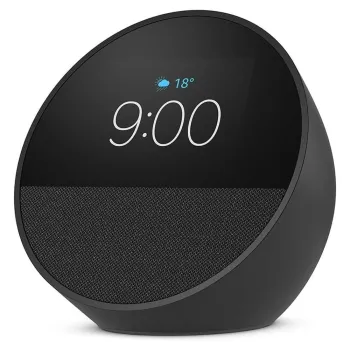 Asistente Inteligente Amazon Echo Spot - 2.8" - Bluetooth - Wi-Fi - Micrófono - Negro - B0BFC7WQ6R