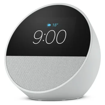 Asistente Inteligente Amazon Echo Spot - 2.8" - Bluetooth - Wi-Fi - Micrófono - Blanco - B0BFCBKXWL