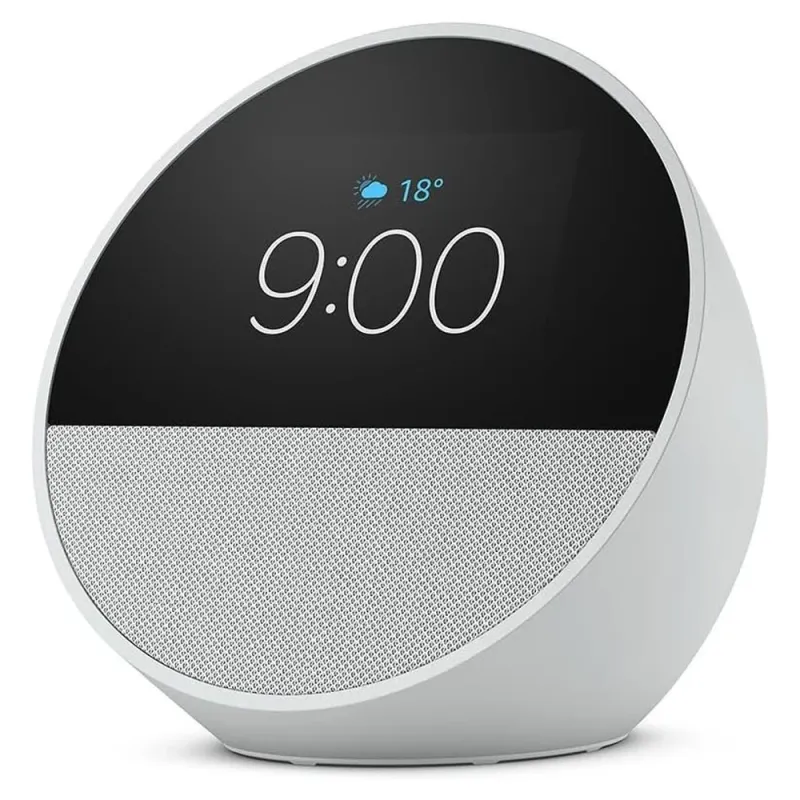 Asistente Inteligente Amazon Echo Spot - 2.8" - Bluetooth - Wi-Fi - Micrófono - Blanco - B0BFCBKXWL