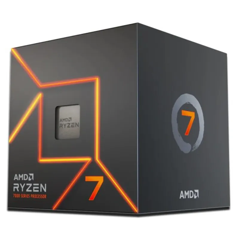 Procesador AMD Ryzen 7 7700 - 3.8GHz - 8 Núcleos - Socket AM5 - 32MB Caché - 65W  - 100-100000592BOX