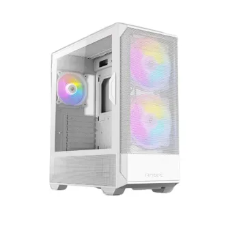 Gabinete Gamer NX416L White - Media Torre - ATX/M-ATX/ITX - 3 Ventiladores - Panel Lateral - Blanco - 0-761345-10016-8