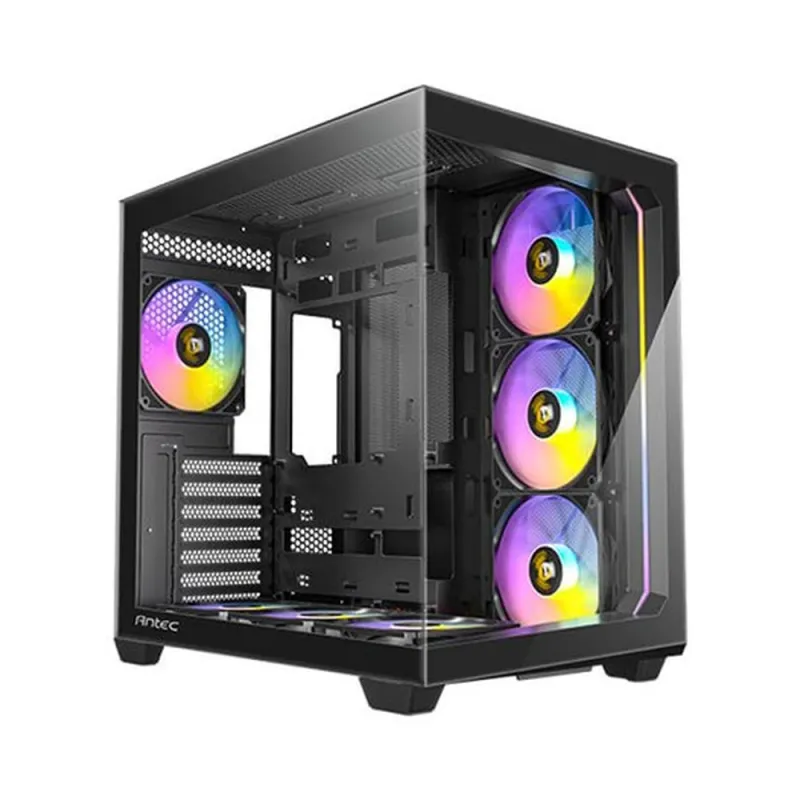 Gabinete Gamer Antec C5 ARGB - Media Torre - ATX/Micro ATX/Mini ITX - 7 Ventiladores - Panel Lateral - 0-761345-10033-5