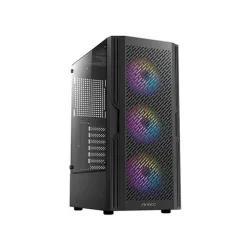 Gabinete Gamer Antec AX20 Elite - Media Torre - ATX/Micro-ATX/ITX - 4 Ventiladores - Panel Lateral - 0-761345-10066-3 Gabinete Gamer Antec AX20 Elite - Media Torre - ATX/Micro-ATX/ITX - 4 Ventiladores - Panel Lateral - 0-761345-10066-3