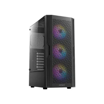 Gabinete Gamer Antec AX20 Elite - Media Torre - ATX/Micro-ATX/ITX - 4 Ventiladores - Panel Lateral - 0-761345-10066-3