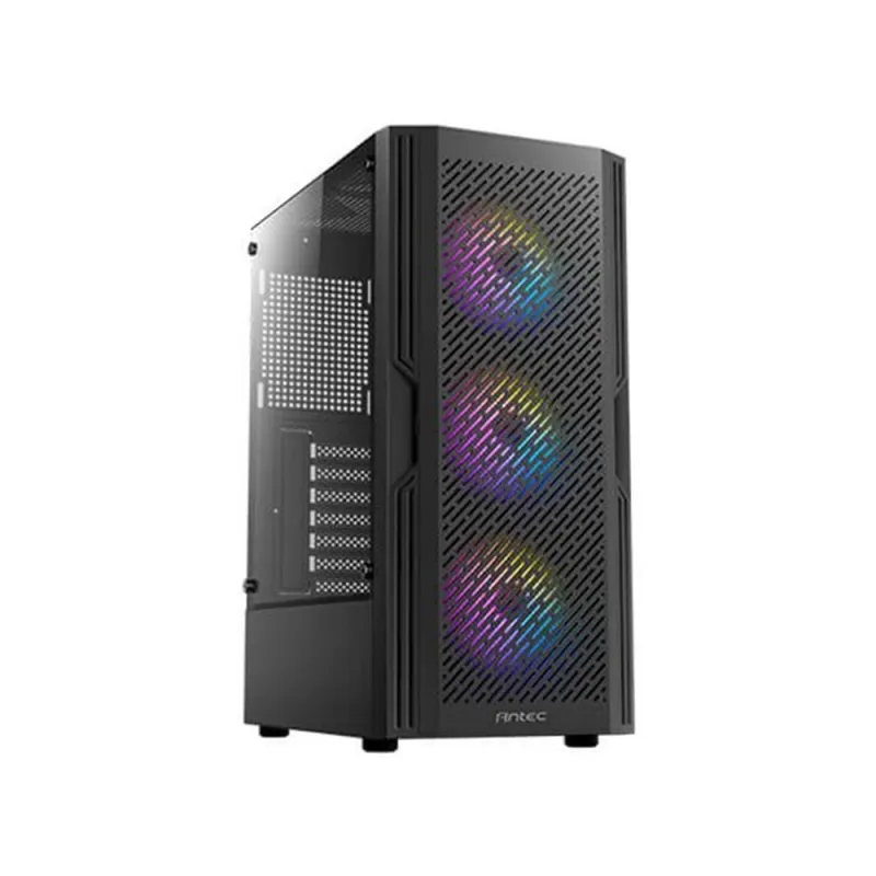 Gabinete Gamer Antec AX20 Elite - Media Torre - ATX/Micro-ATX/ITX - 4 Ventiladores - Panel Lateral - 0-761345-10066-3