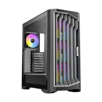 Gabinete Gamer Antec Performance 1 FT ARGB - Torre - ATX/Micro-ATX/ITX/E-ATX - 4 Ventiladores - Panel Lateral - Negro - 0-761345-10089-2