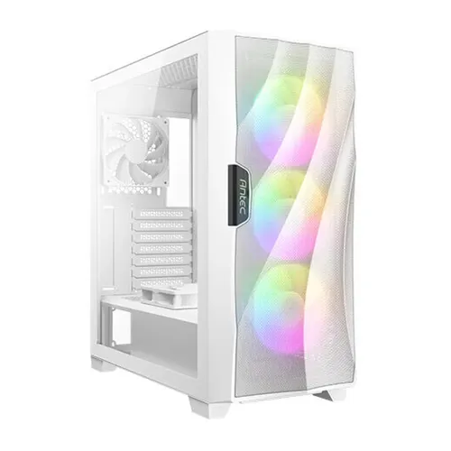 Gabinete Gamer Antec DF700 FLUX - Media Torre - ATX/Micro-ATX/Mini-ITX - 5 Ventiladores - Panel Lateral - Blanco - 0-761345-80074-7 Gabinete Gamer Antec DF700 FLUX - Media Torre - ATX/Micro-ATX/Mini-ITX - 5 Ventiladores - Panel Lateral - Blanco - 0-761345-80074-7