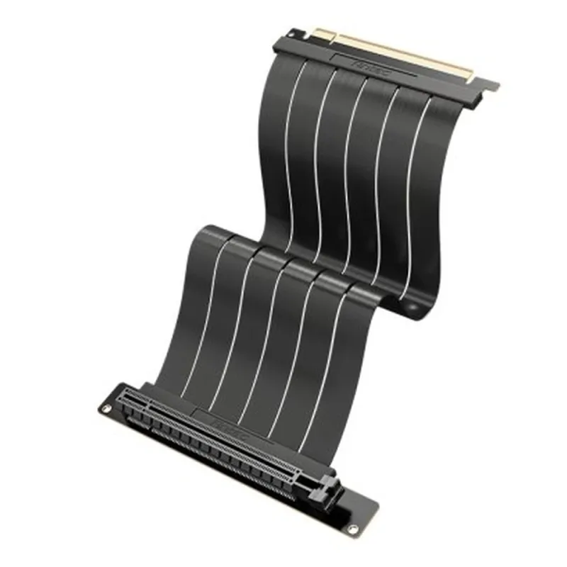 Cable RISER Antec AT-RCAB-BK200-PCIE4-RTX40 - PCI-E 4.0 - Compatible con Serie RTX 40 - Negro - AT-RCAB-BK200-PCIE4-RTX40