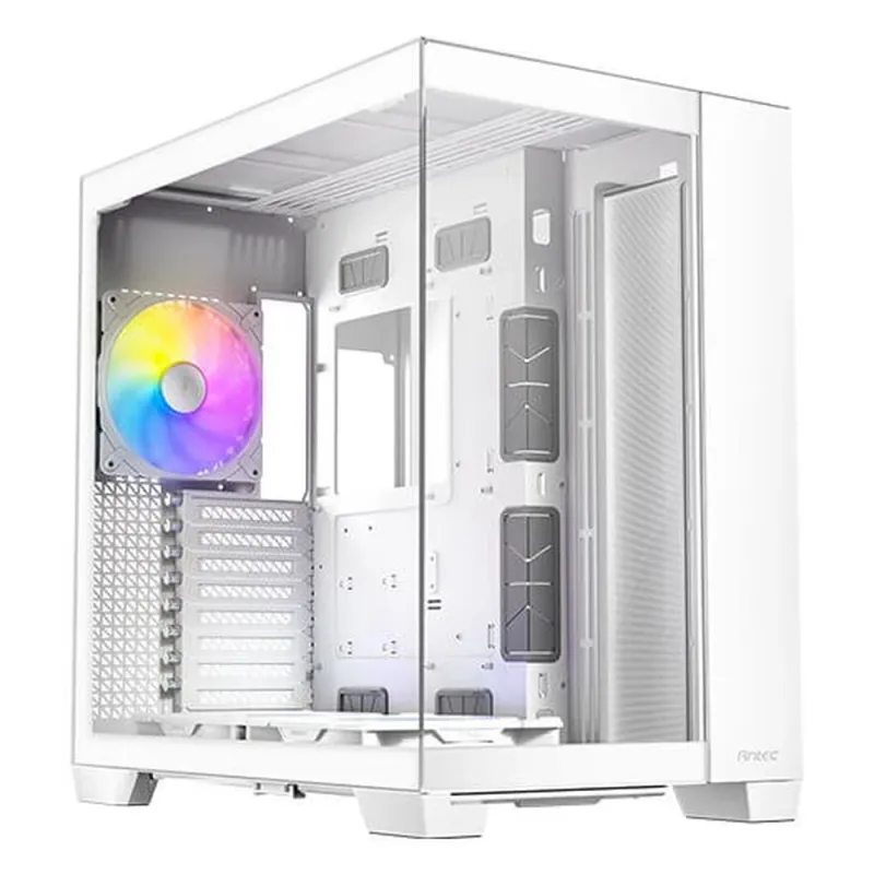 Gabinete Gamer Antec Constellation C8 ARGB WHITE - Torre - E-ATX/ATX/Micro ATX/Mini ITX - 3 Ventiladores - Panel Lateral - Blanco - C8 ARGB WHITE