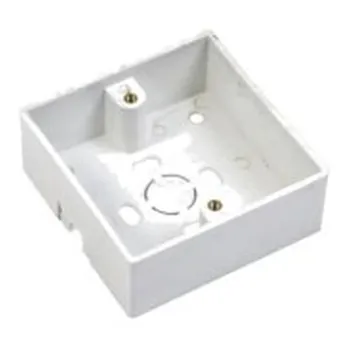 Caja Anviz AN-ACCK00 - Plástico - 86 x 86mm - Para Montaje de Botón de Salida - Compatible con AN-ACCK1 - AN-ACCK00