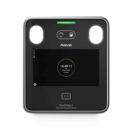 Lector Biométrico Anviz FaceDeep 3 - Reconocimiento Facial - 6000 Usuarios - AN-FACEDEEP3