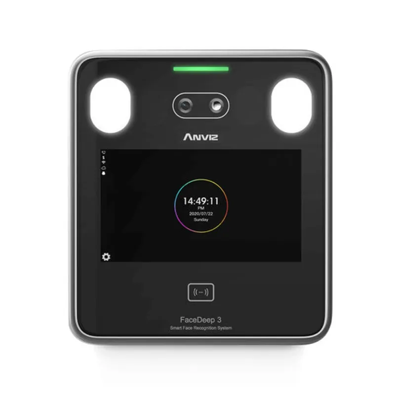 Lector Biométrico Anviz FaceDeep 3 - Reconocimiento Facial - 6000 Usuarios - AN-FACEDEEP3