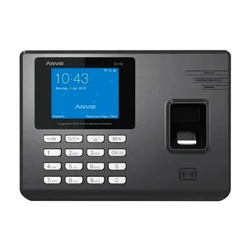 Terminal Biométrica Anviz AN-GC100 - 2.8" - 1,000 Huellas - 1,000 Tarjetas - 100,000 Registros - TCP/IP - AN-GC100