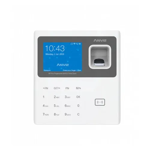 Control de Asistencia Biométrico Anviz W1 Pro - 2.8" - Wi-Fi - USB - 3,000 Usuarios - Blanco - W1PRO-WHITE Control de Asistencia Biométrico Anviz W1 Pro - 2.8" - Wi-Fi - USB - 3,000 Usuarios - Blanco - W1PRO-WHITE