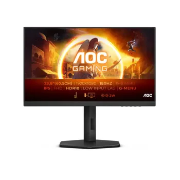 Monitor Gamer AOC 24G4 - 23.8" - Full HD - 180Hz - HDMI - DisplayPort - 24G4