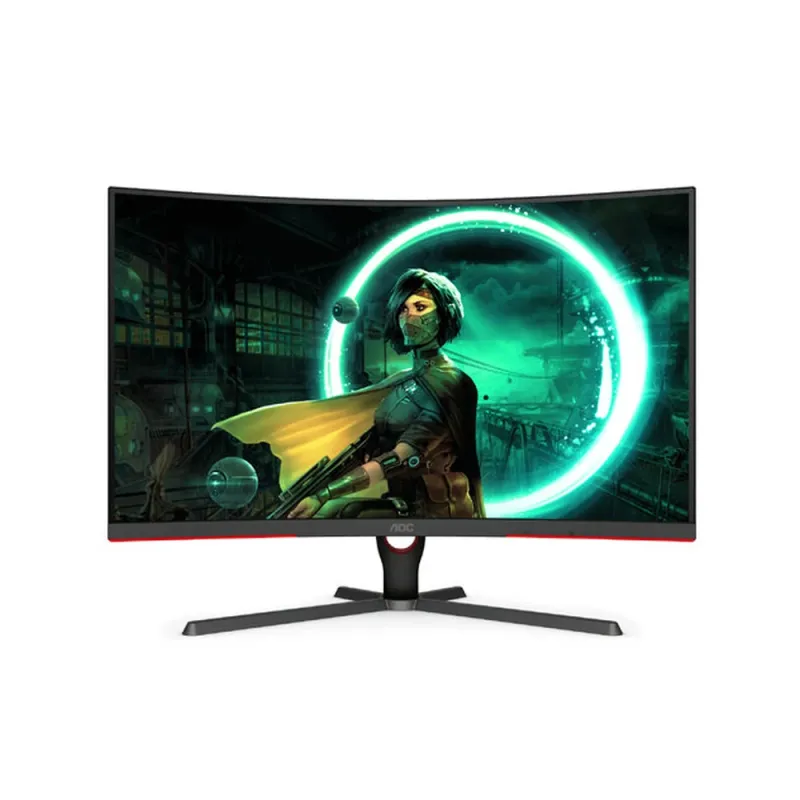 Monitor Gamer AOC C32G3E - 32" - Full HD - 165Hz - HDMI - DisplayPort - Curvo - C32G3E