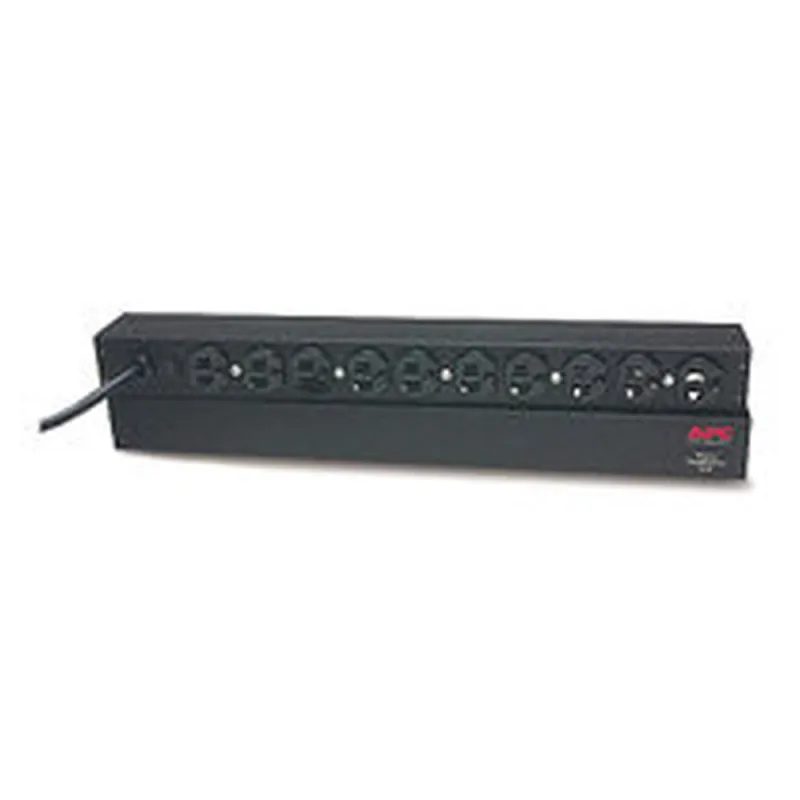 PDU APC Basic - 10 Contactos - NEMA 5-15R - 120V - 15A - AP9562