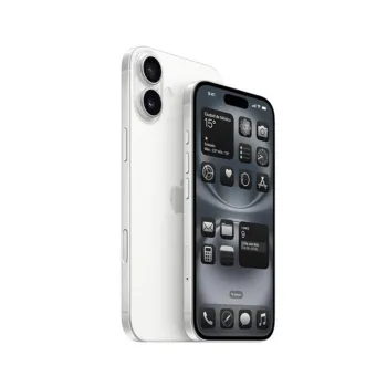 iPhone 16 - 6.1" - Chip A18 - 256GB - Cámara 48MP - iOS - Blanco - IPHONE-16-256-BLANCO